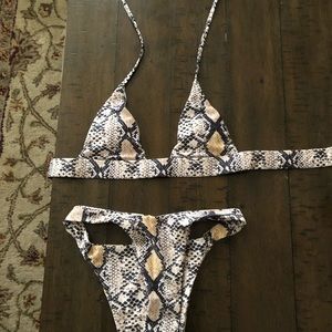 Snake Skin Bikini